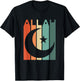 Allah Retro Islam Muslim Nation Ramadan Arabic Retro