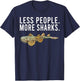 Less People More Sharks Tasselled Wobbegong Funny Introvert