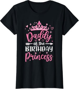 Daddy of The Birthday Princess Birthday Girl Kid Family