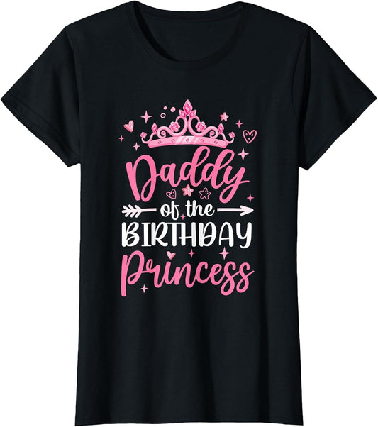 Daddy of The Birthday Princess Birthday Girl Kid Family