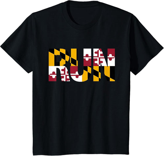 Run Maryland Pride Running Motivation Graphic