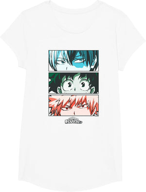 My Hero Academia Todoroki Deku Bakugo Eyes Anime