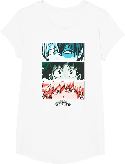 My Hero Academia Todoroki Deku Bakugo Eyes Anime