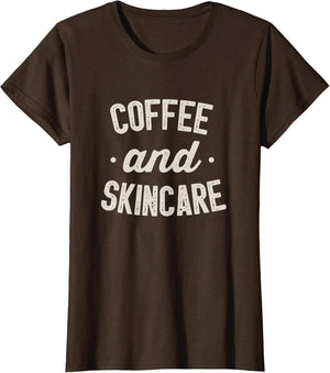 Funny Coffee and Skincare for Esthetician Specialist