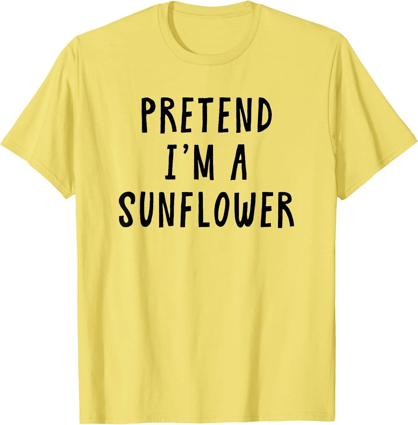 Pretend Im A Sunflower Costume Women Kids Halloween Costume