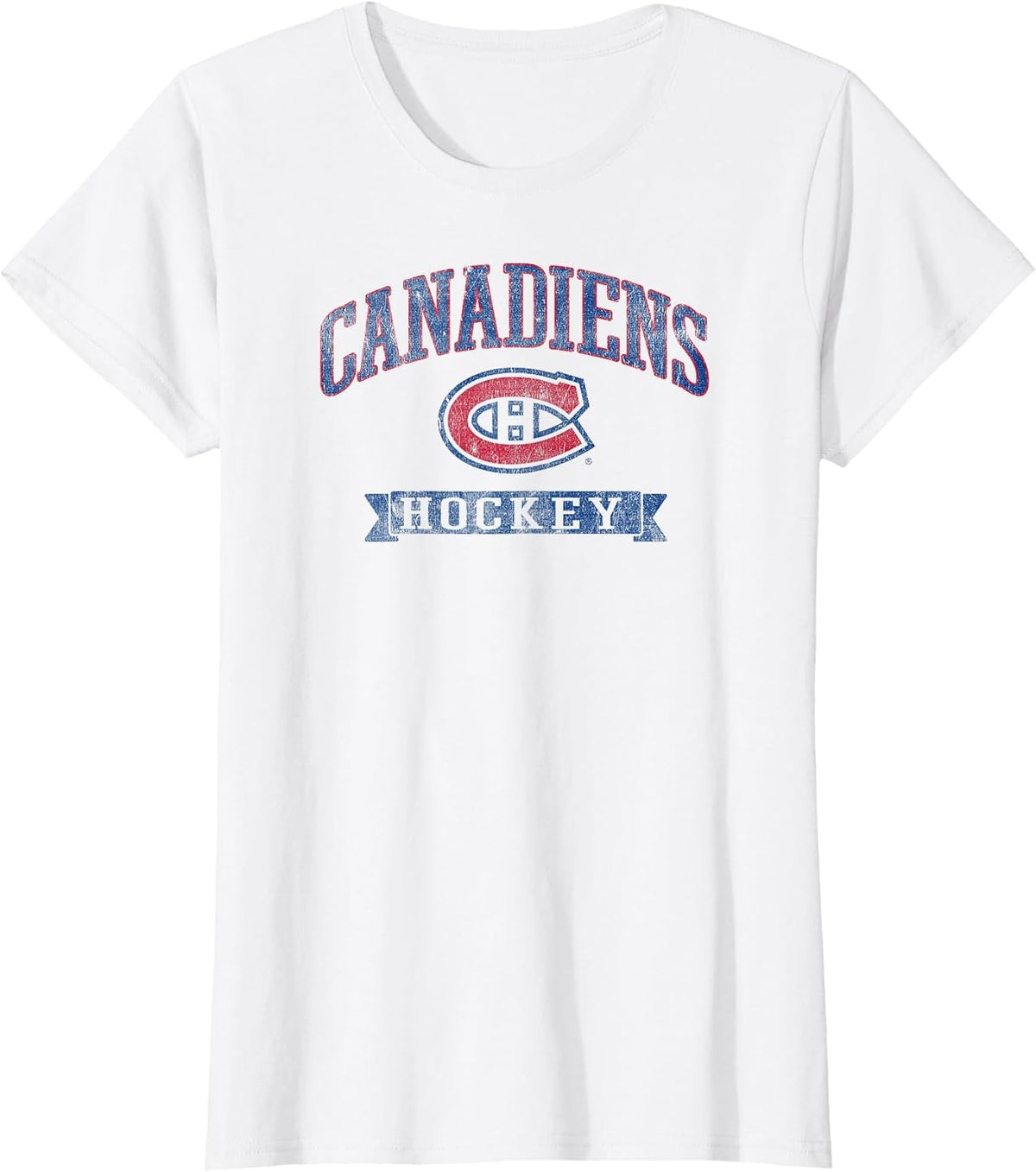 Montreal Canadiens Vintage Hockey White Officially Licensed