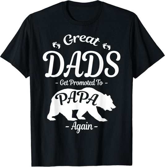 Great Dads Get Promoted to PAPA Again Bear