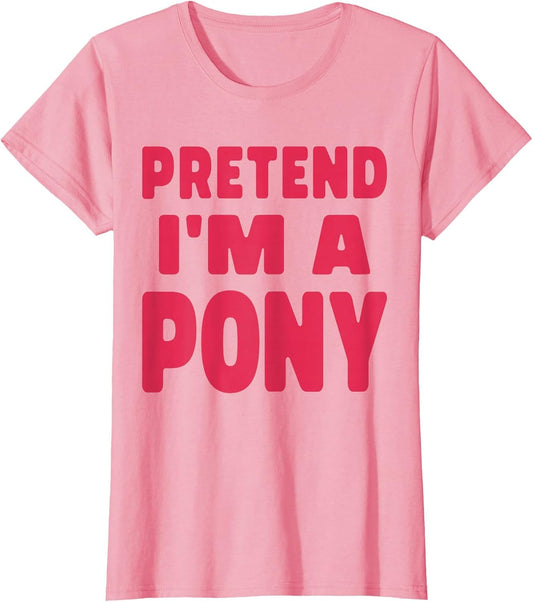 Horse Halloween Costume Pretend I’m a Pony