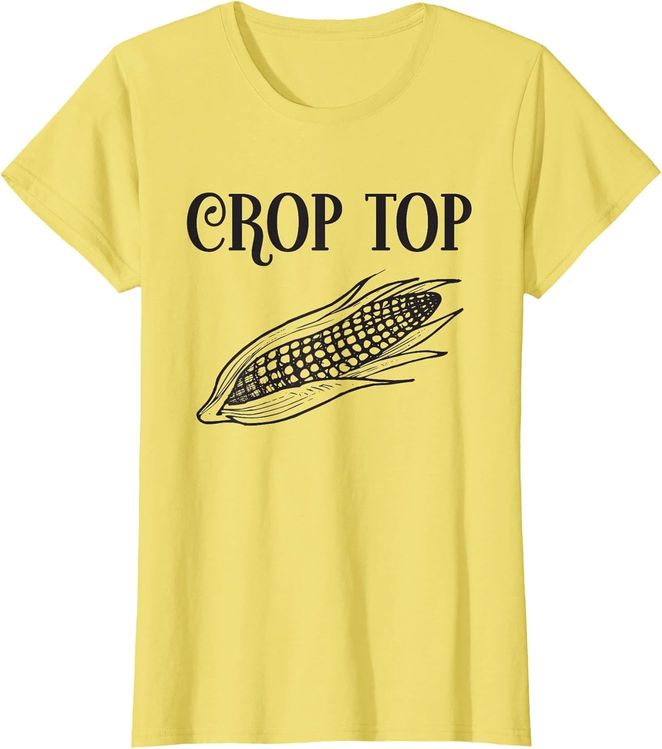 Crop Top Funny Gardening Farming Corn Lover Corny Country