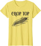 Crop Top Funny Gardening Farming Corn Lover Corny Country