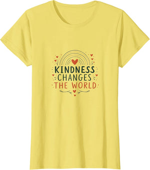 Kindness Changes the World Inspirational Design