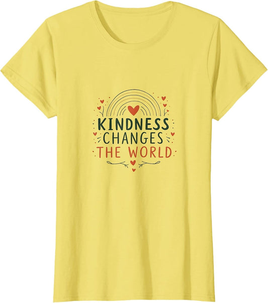 Kindness Changes the World Inspirational Design