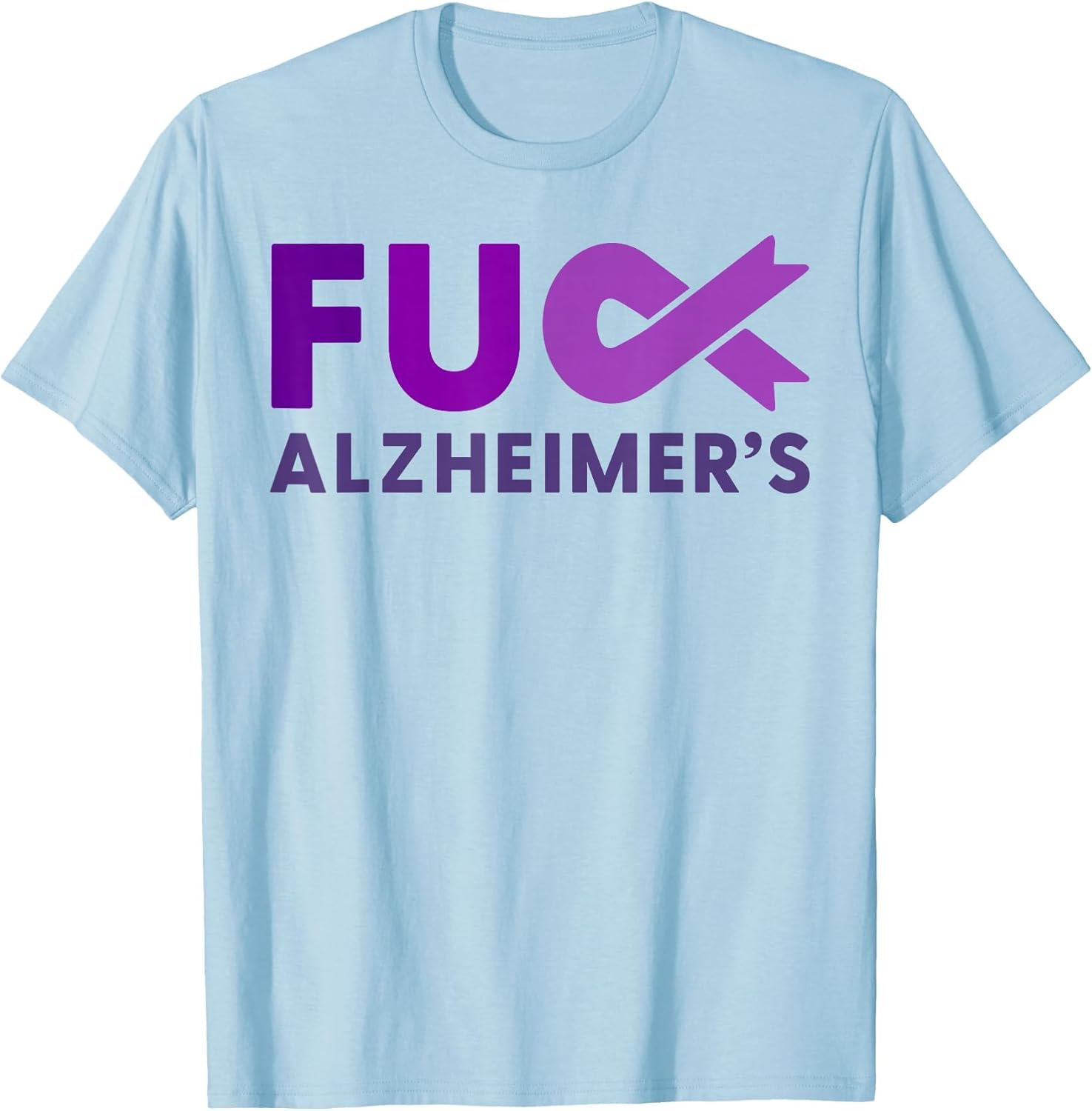 Fuck Alzheimer's Dementia Awareness Support Squad Ribbon