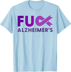 Fuck Alzheimer's Dementia Awareness Support Squad Ribbon