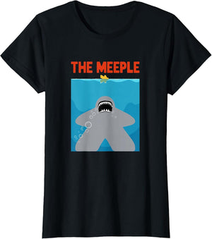 The Meeple,Board Game Geeks,Movie Lovers,Funny Meeple Shark