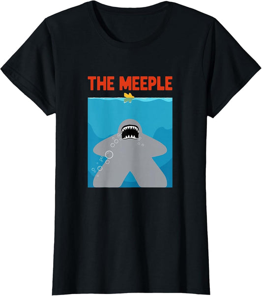 The Meeple,Board Game Geeks,Movie Lovers,Funny Meeple Shark