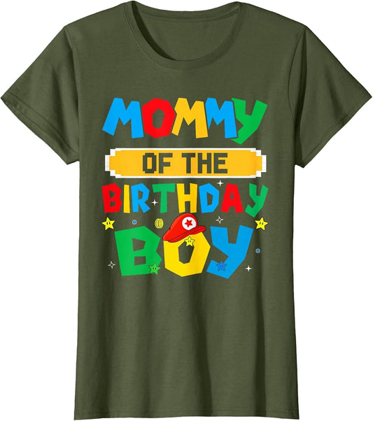 Mommy of The Birthday Boy Game Video Gaming Matching Family