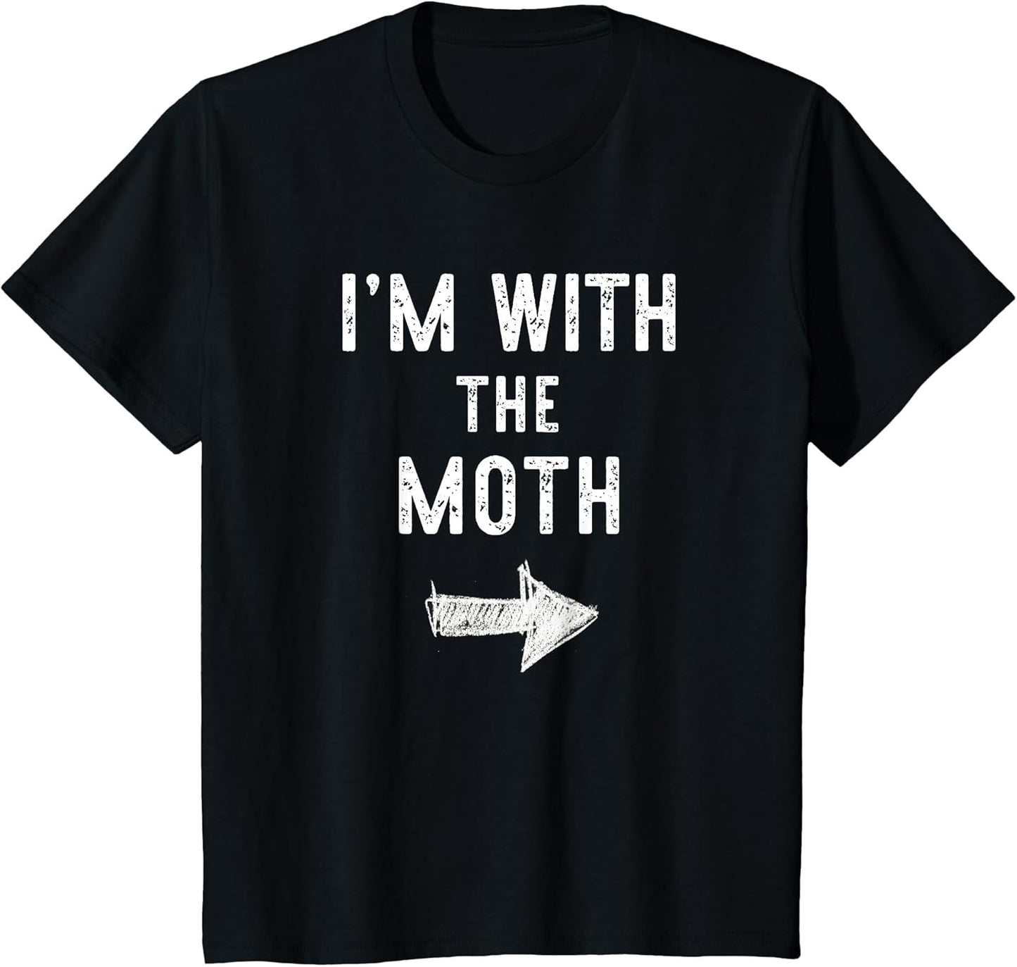 I'm with The Moth Costume Halloween Matching Couple