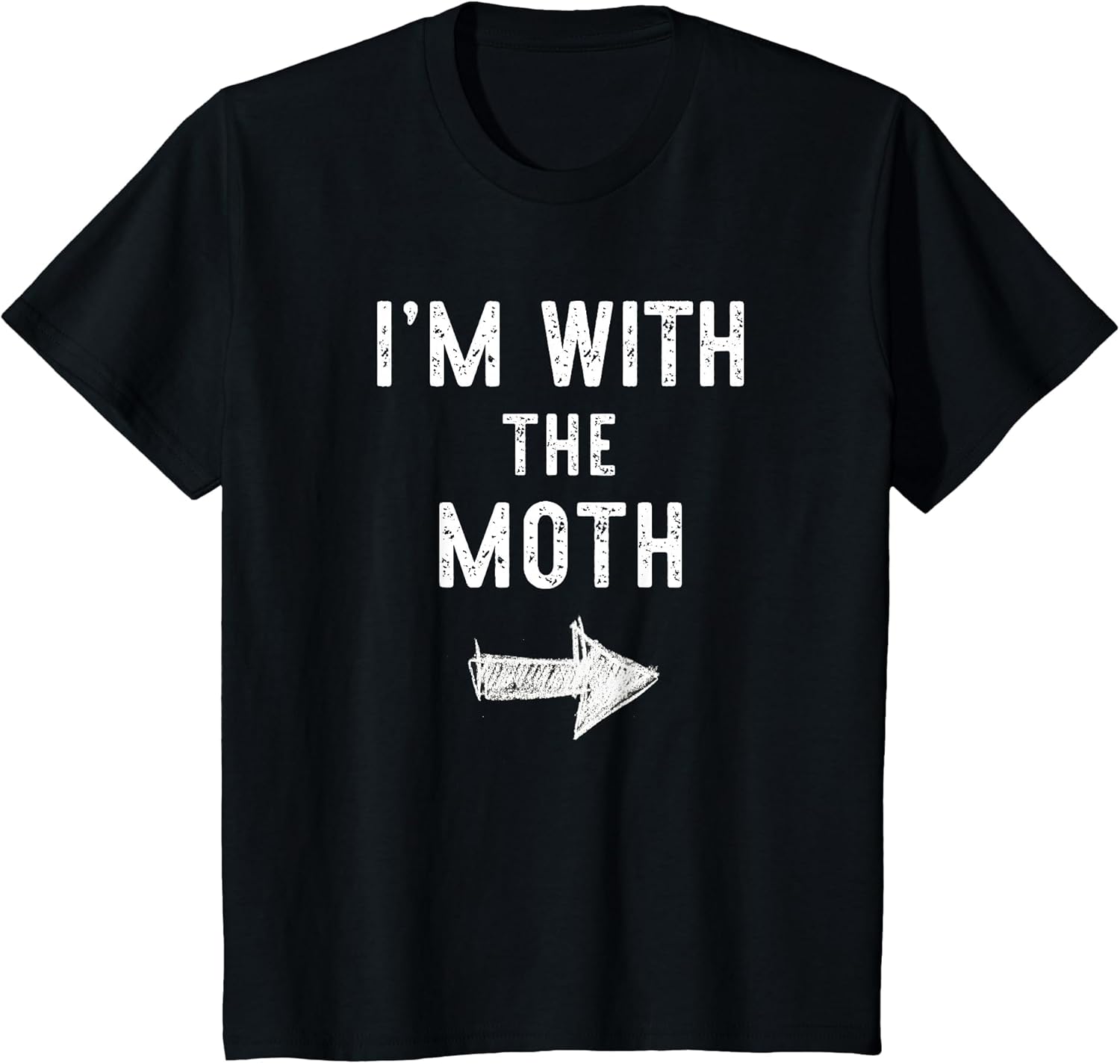 I'm with The Moth Costume Halloween Matching Couple