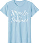 Miracle in Progress Shirt Christian Pregnant Mother