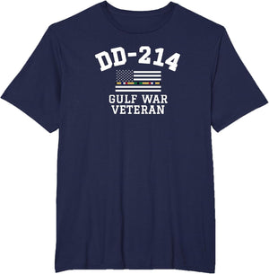 DD-214 Alumni Gulf War Veteran Thin Line Flag