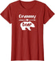 Grammy Bear Shirt Gift Grandma