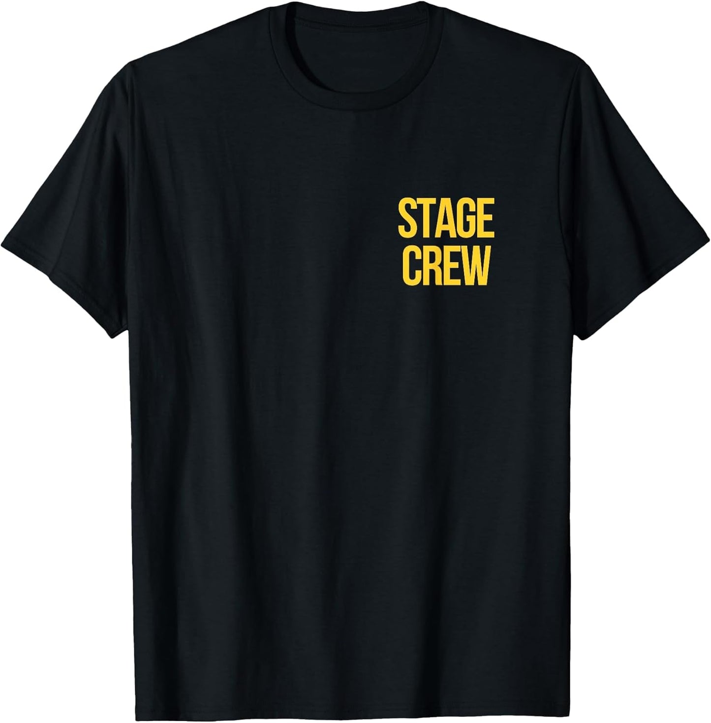Stage Crew on Front Stage Crew on Back Theatre Tech Week