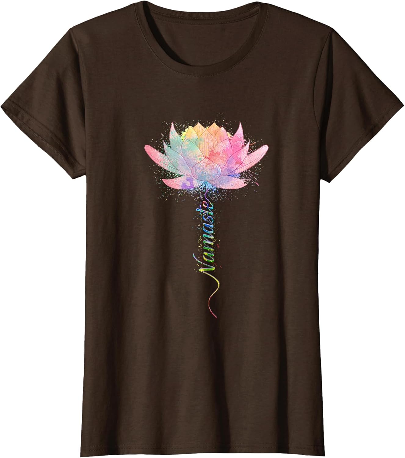 Lotus Flower Namaste Yoga Watercolor Meditation Zen Bohemian