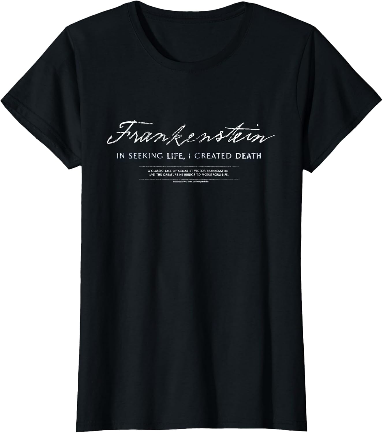 Frankenstein I Created Death Officially Licensed