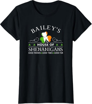 Bailey's House of Shenanigans Irish Family Name