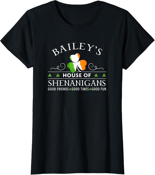 Bailey's House of Shenanigans Irish Family Name