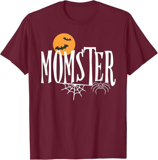Momster Spooky Season Halloween Monster Mom Family Matching