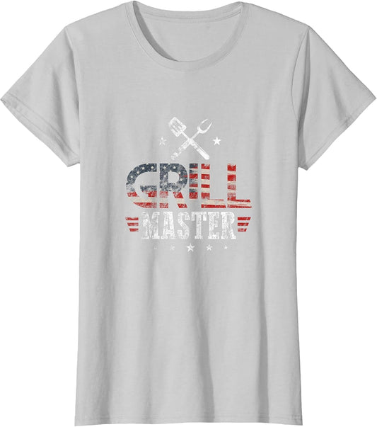 Grill Master USA Flag Patriotic Barbeque BBQ 4th of July