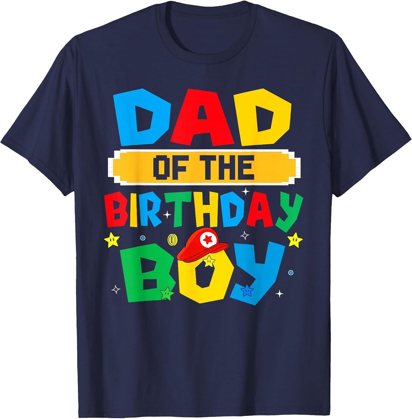 Dad of The Birthday Boy Game Video Gaming Matching Family