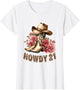 Howdy 21 Year Old Girl Western Country Cowgirl 21st Birthday