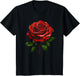 Single Red Rose Flower
