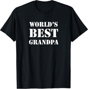World's Best Grandpa T Shirt