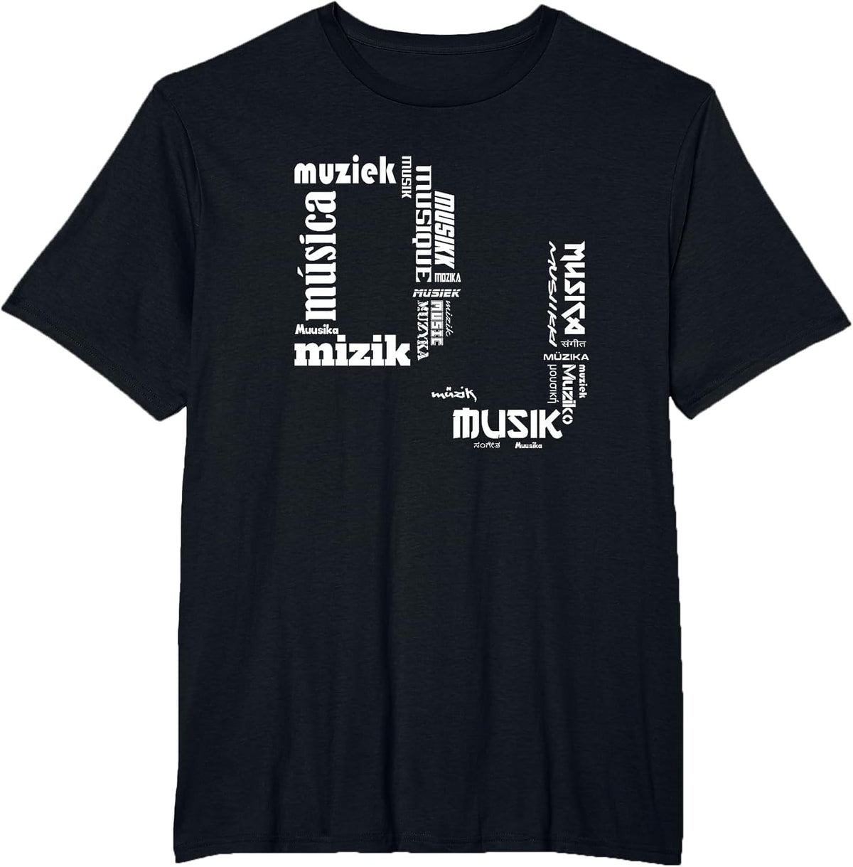 DJ in International Languages Shirt