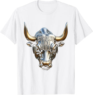 Strong Like Bull Taurus Zodiac Graphic Design