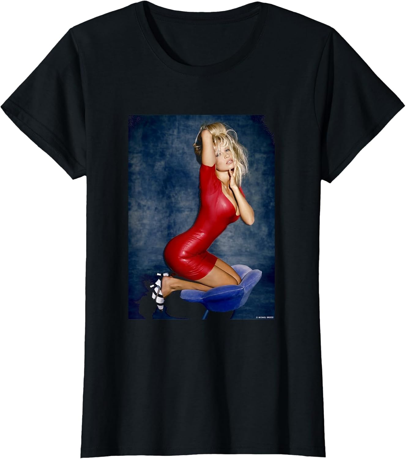 Baywatch Actor Model Pamela Anderson by Michael Grecco