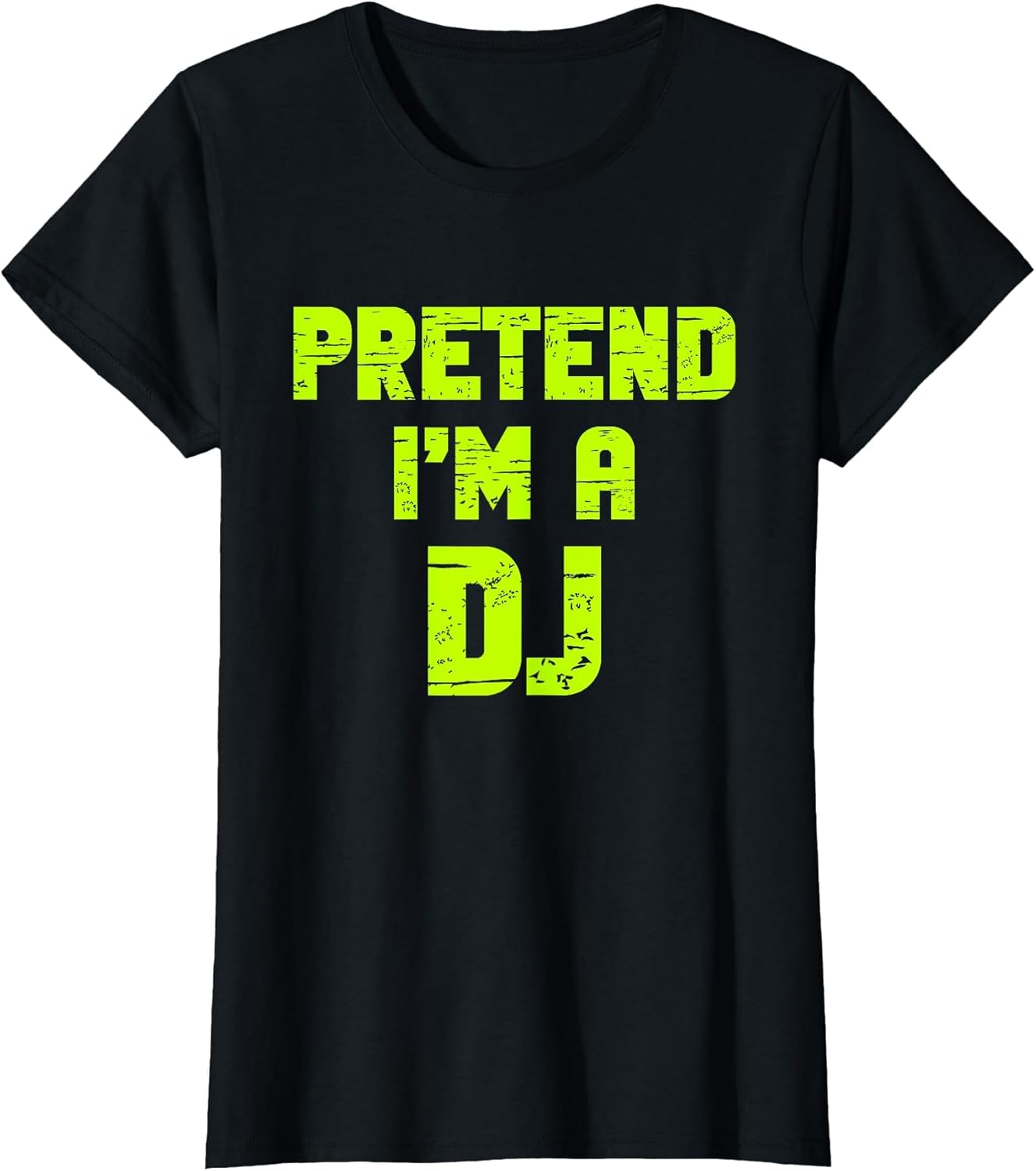 Halloween Pretend I'm A DJ Costume Lazy Adult Deejay Dee-Jay