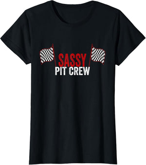 Sassy Pit Crew Vintage for Racing Party Costume