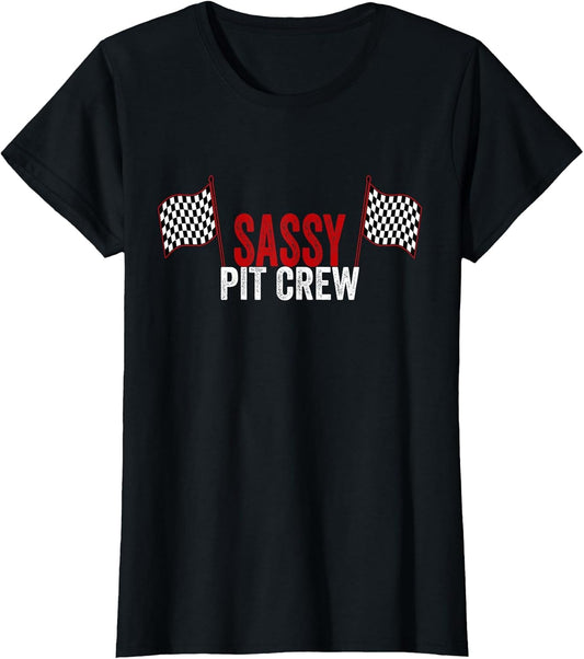 Sassy Pit Crew Vintage for Racing Party Costume