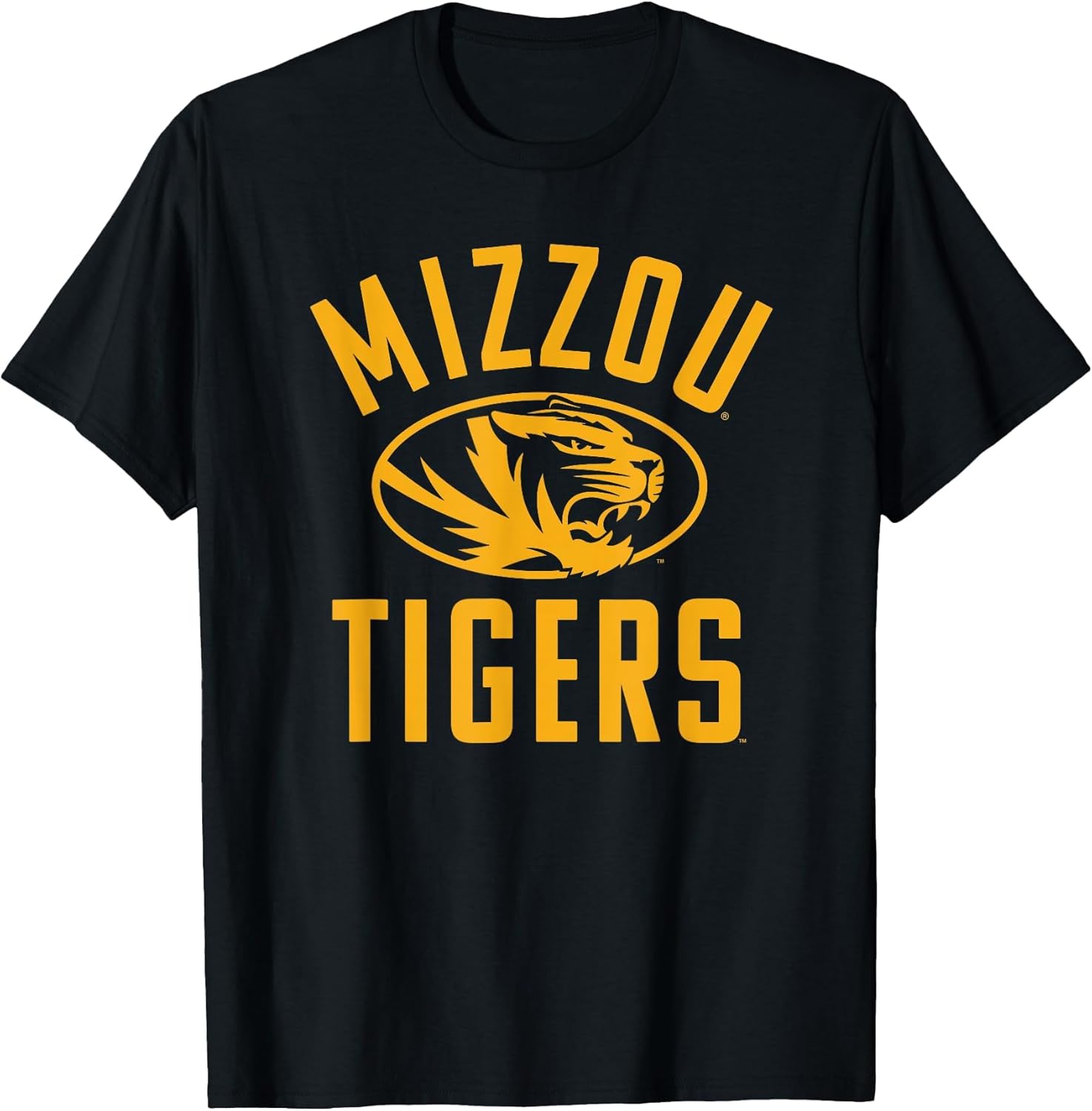 University of Missouri Mizzou Tigers Large One Color