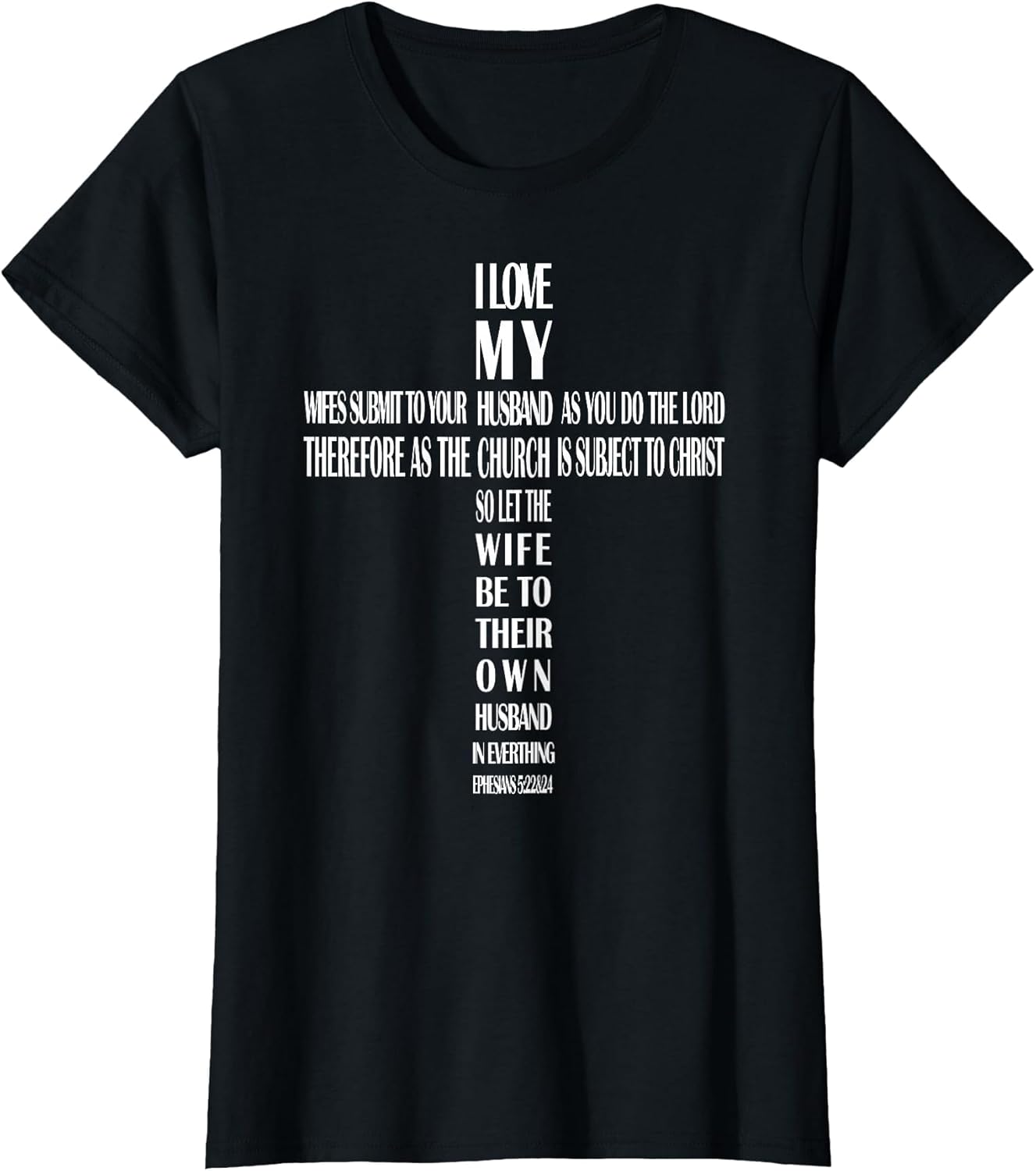 I Love My Husband Cross
