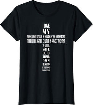 I Love My Husband Cross
