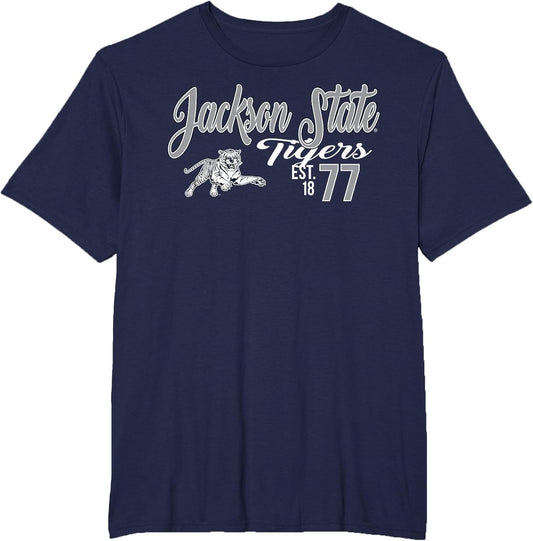 Jackson State Tigers HBCU Est 1877 Navy Officially Licensed