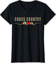 Cross Country Mom XC Funny Running Runner Leopard Mother