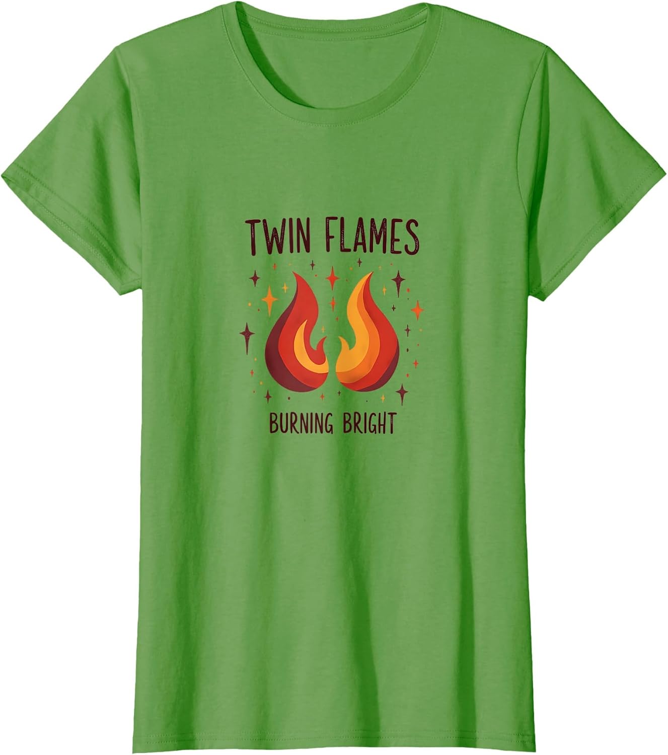 Twin Flames Burning Bright Valentine's Design