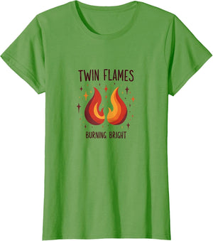 Twin Flames Burning Bright Valentine's Design